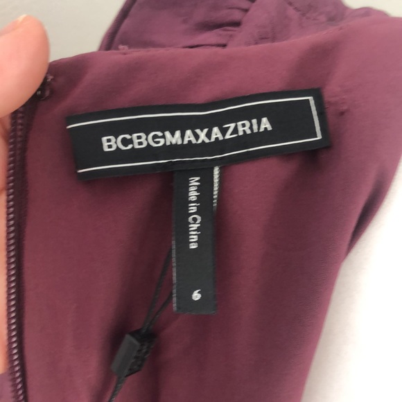 NWT BCBGMAXAZARIA FULLY LINED JEWEL TONED DRESS - Picture 6 of 9